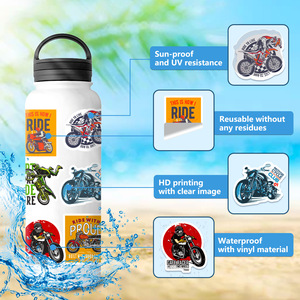 50 ชิ้นส่วนบุคคลรถจักรยานยนต์คลับ<span class=keywords><strong>รถ</strong></span>มอเตอร์ไซด์ Graffiti สติกเกอร์สําหรับ<span class=keywords><strong>รถ</strong></span>ตกแต่งจักรยานวิบาก DIY สติกเกอร์ - Product Image 5