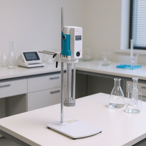 Homogénéisateur de laboratoire haute vitesse 500 W 200-11000 tr/min avec affichage numérique, mélangeur d'émulsification de laboratoire - Product Image 2