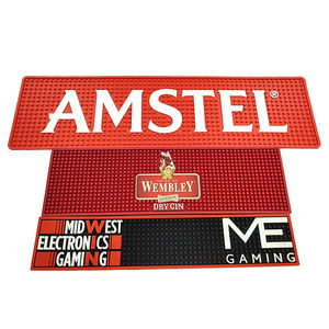 OEM Custom Eco Friendly PVC <b>Bar</b> Mat Non Slip Heat Resistant Waterproof For <b>Bar</b> Service Brand Production And Wholesale - Product Image 1