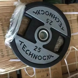 स्टील रबर पु कास्ट आयरन बारबेल प्रतिस्थापन प्लेट नंबर 3-टिकाऊ विरोधी पर्ची पोर्टेबल 20 किलोग्राम सार्वभौमिक ओम/ओडम - Product Image 5