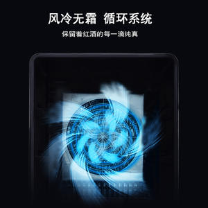 Enfriador de vino Aoda Semiconductor de 150L, gabinete refrigerado de temperatura constante para uso doméstico y hotelero - Product Image 2