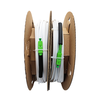 Cable de Fibra Óptica Monomodo G652d G657a 9/125um LSZH para Exteriores, 3.0mm, con Conector UPC APC para Redes 4G y 3G