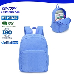 Mochila de Viaje Diaria Portátil para Actividades al Aire Libre, Unisex, Casual, para Estudiantes, Personalizada, de Alta Calidad, de Pana y Poliéster - Product Image 1