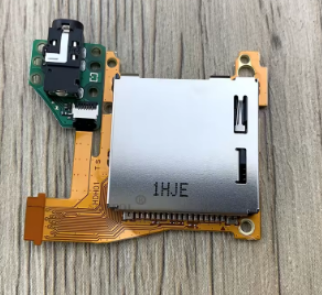 Lecteur de carte SD Flex pour Nintendo <span class=keywords><strong>Switch</strong></span> OLED <span class=keywords><strong>Lite</strong></span>, <span class=keywords><strong>cartouche</strong></span> de jeu audio avec connecteur micro et prise casque flexible - Product Image 5