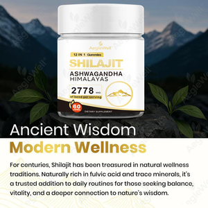 Complément alimentaire Aegelwell Natural Energy Shilajit avec mélange d'Ashwagandha, renforce la concentration, idéal pour la vente en gros et <span class=keywords><strong>les</strong></span> marques privées - Product Image 3