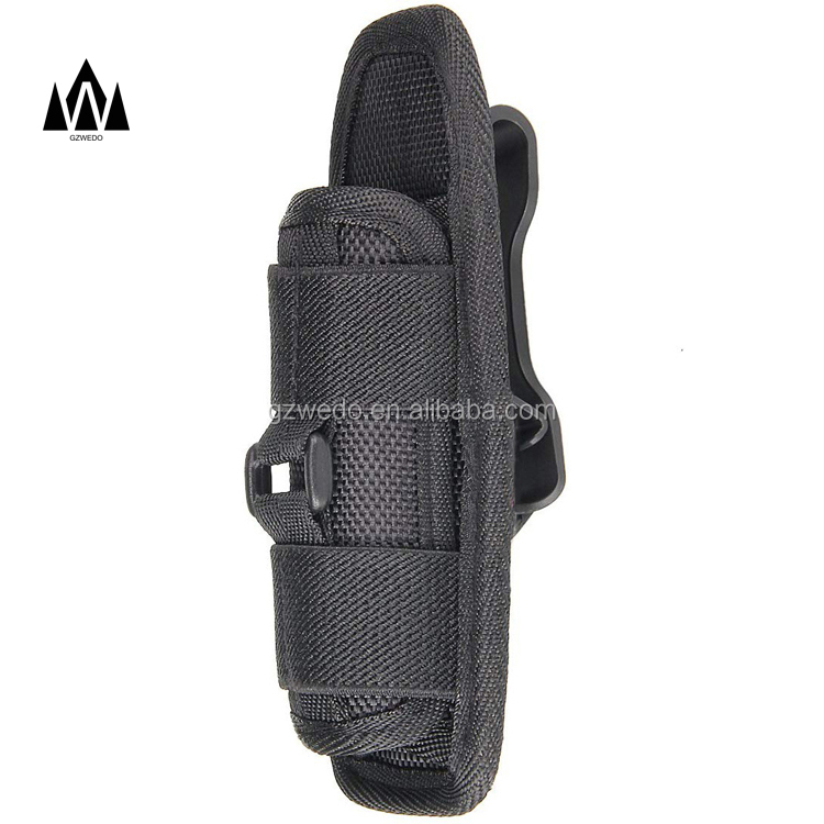 Tactical Hunting Molle custodia per torcia in Nylon custodia per torcia da esterno girevole a 360 gradi custodia per torcia portatile  18