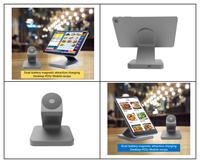 Terminal de kiosque en libre-service avec écran tactile capacitif de 10,95 à 21,5 pouces, compatible NFC, Android, garantie 1 an, caisse enregistreuse automatique