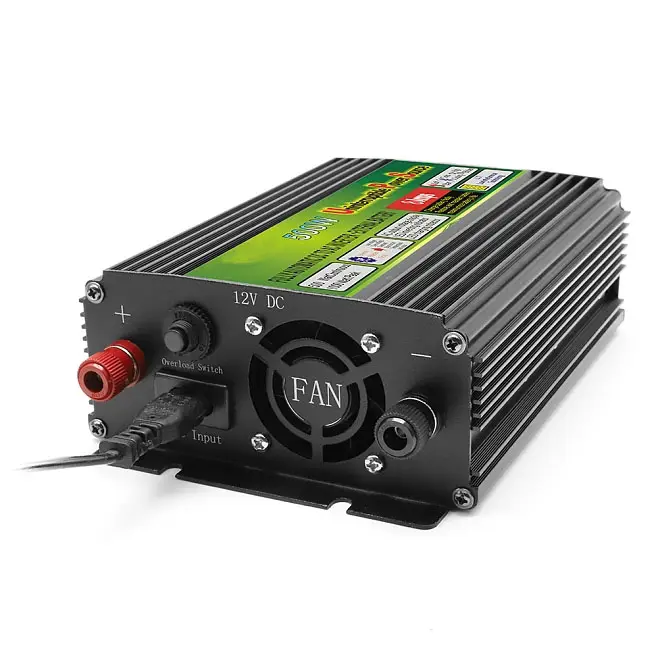 12V Dc para AC Power Inverter Preço 500W Com Carregador Fora do Soquete Personalizado Grade