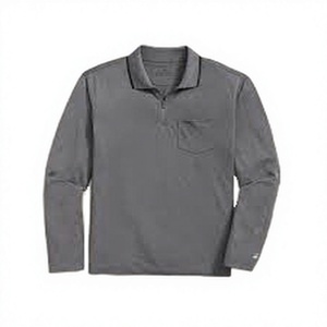 Chemise Homme en Coton Polaire 220g Lavé, Couleur Unie, Respirante, Séchage Rapide, Écologique, Haute Qualité, Personnalisable, Vente Chaude - Product Image 4