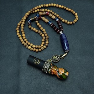 Accessori per Narghilè Arabi: Bocchini in Resina, Catene Metalliche di Alta Qualità, <span class=keywords><strong>Bracciali</strong></span> in Legno, Collane, Perle Buddiste - Product Image 4