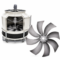 Pale de ventilateur axial pour tour de refroidissement S14-AL, angle réglable, en alliage d'aluminium, résistant à la chaleur, à la corrosion, impeller haute résistance