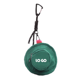 Moda sombrero forma Mini lápiz labial monedero Almacenamiento de llaves mosquetón bolsa Sling cosmético Tote colgante bolsas viaje maquillaje organizador - Product Image 6