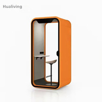 Cabine insonorisée personnalisable sur mesure pour les secteurs de la santé, la fabrication, les studios créatifs, les bureaux insonorisés, les pods acoustiques