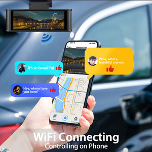 Registratore di Guida TIGER con Schermo IPS da 3,16 Pollici 4K, Dash Cam Full HD <span class=keywords><strong>per</strong></span> <span class=keywords><strong>Auto</strong></span> con Wi-Fi Integrato, GPS, ADAS, <span class=keywords><strong>Telecamera</strong></span> Anteriore e Posteriore 4K - Product Image 2