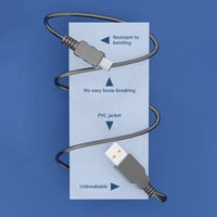 Cable USB 2.0 Personalizado de Macho a Mini B de 5 Pines para Transferencia de Datos y Carga Rápida para Impresoras, Cámaras y Dispositivos Móviles