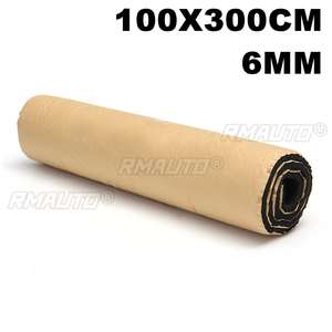 50/100/200/300cmx100cm Car Sound Proofing Deadening 6MM Sound Heat <b>Foam</b> Heat Proof Noise Insulation Deadener <b>Foam</b> Cotton <b>Sticker</b> - Product Image 4