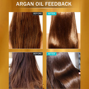 Aceite de Argán marroquí Anti Frizz Suero para el cabello <span class=keywords><strong>100mL</strong></span> Vegan Organic Herbal Tratamiento nutritivo para el cabello dañado PURC Marruecos - Product Image 5