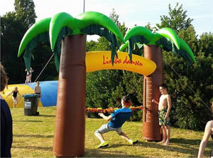 Juego Inflable Interactivo Popular, Juego de <span class=keywords><strong>Baile</strong></span> <span class=keywords><strong>Limbo</strong></span> Inflable, Arco Inflable Económico para Adultos - Product Image 5