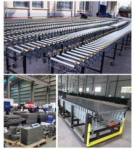 Trasportatore a Rulli a Basso Tasso di Guasti, Attrezzatura Flessibile per lo Stoccaggio Express e il Scarico Quotidiano di Camion in Magazzino, Nastro Trasportatore Telescopico - Product Image 6