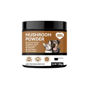 Multivitamin Supplement Dogs-Organic Lion's Mane Mushroom Powder Grass-Fed Beef Liver Bone Extract -Energy