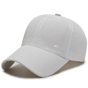 Verano al aire libre correr transpirable protección solar béisbol mujeres malla fina pequeño logotipo Al secado rápido deporte sombrero gorra para hombre - Product Image 4