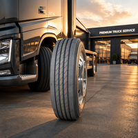 Pneu de camion Worldtrack 295/80R22.5 neuf, sans chambre à air, position directionnelle, radial, autoroute, long-courrier, toutes saisons, usage intensif, directement de l'usine