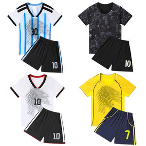 Conjunto de camisetas de fútbol para chándal de rugby con efecto lavado, artículos de gimnasio, camisetas sin mangas al por mayor con diseño de bandera, camisetas deportivas lisas, pantalones cortos para la Copa Mundial de Fútbol 2026 - Product Image 1