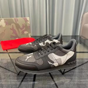 Zapatos de Cuero Genuino de Diseño de Lujo, Zapatos Deportivos Modernos para Hombre, Zapatillas de Moda con Suela Gruesa, Zapatos Casuales para Correr - Product Image 2