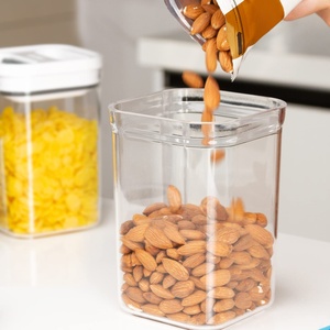 Artículos de Cocina para el Hogar, Contenedor de Almacenamiento de Plástico Personalizado para Alimentos Secos, Hermético, de Buena Calidad y para una Conservación Fresca - Product Image 3