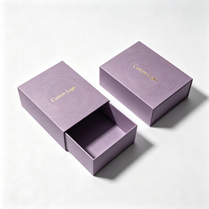 Boîte cadeau rigide en carton ivoire de haute qualité, style tiroir, impression couleur, pour bonbons et chocolats, idéale pour les marques de boutiques. - Product Image 3