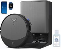 Nuevo Robot Aspirador Inteligente ECOVACS DEEBOT T90 PRO OMNI, Control por Aplicación Android, Batería, Succión de 30,000 Pa, Autolimpieza Instantánea