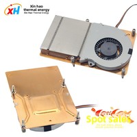 Refroidisseur PC industriel OPS ultra-mince en stock direct usine avec roulement à fluide et contrôle intelligent de la température pour CPU de bureau