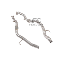 Tuyaux d'échappement haute performance pour Volkswagen Touareg 3.6L VR6 2007-2017, en acier inoxydable, pour améliorer la puissance