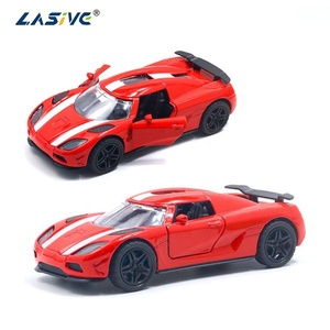 Coche Deportivo de Juguete de Aleación Fundida a Presión 1:36, Modelo de Vehículo de Retroceso para Niños con Apertura de Puertas Simulada - Product Image 2