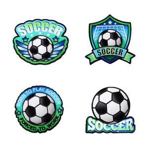 Özel Futbol Madalyonu Antik Emaye Yaka İğneleri Beyzbol Kulübü Taraftarları İçin Metal Rozetler Demir Spor Temalı Futbol İğneleri Futbol Rozetleri - Product Image 4