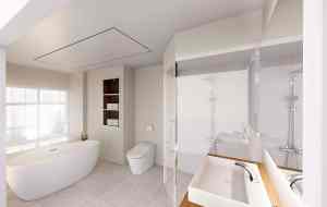 Panneau mural en PVC WOOJOOWELLBOARD au design géométrique moderne, ignifuge, imperméable, écologique, pour usage extérieur, bureau, maison, studio - Product Image 5