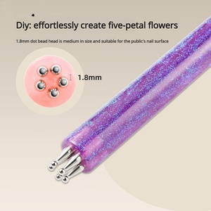 ปากกาเพ้นท์เล็บลายดอกไม้ Aimeier รุ่นใหม่ วัสดุอะคริลิค สำหรับมืออาชีพและงาน DIY  รับทำโลโก้ตามสั่ง - Product Image 2
