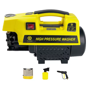 <span class=keywords><strong>Lavadora</strong></span> a presión de motor de inducción pesada 130 bares de presión 10 L min 8 <span class=keywords><strong>metros</strong></span> <span class=keywords><strong>manguera</strong></span> de salida <span class=keywords><strong>5</strong></span> <span class=keywords><strong>metros</strong></span> Cable de alimentación coche/bicicleta - Product Image 2