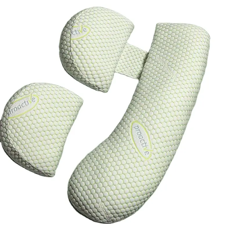 多機能エクステンションとアップグレード妊娠中に快適なプロバイオティクスウエスト枕調節可能なマタニティ枕
