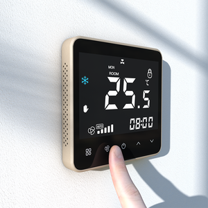 เทอร์โมสตัทควบคุมความเร็วพัดลมปรับอากาศอัจฉริยะ Wifi Tuya สำหรับทำความเย็นและความร้อน พร้อมท่อ 4 เส้น และ 2 เส้น รุ่น KF-700A-WK T - Product Image 2