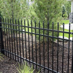 Hot Bán Hot-Nhúng Mạ Kẽm Ngoài Trời Hàng Rào Corten Ống Thép An Ninh Hàng Rào Bảng Điều Chỉnh Cho Nhà - Product Image 1