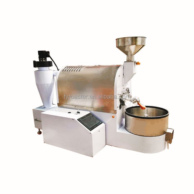 TY-TECH 2kg Stainless Steel Commercial Coffee Roaster Machine for