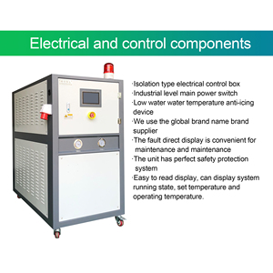 For 10hp R410a Water-Cooled Immersion Cooling Chiller High-Accuracy Core Components Including Pump Ice Bath - Product Image 5