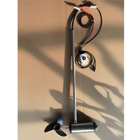 Nouveau bateau gonflable électrique en aluminium durable avec un puissant moteur hors-bord sans balais 24V, capacité de 50 à 180 livres pour une utilisation marine et nautique