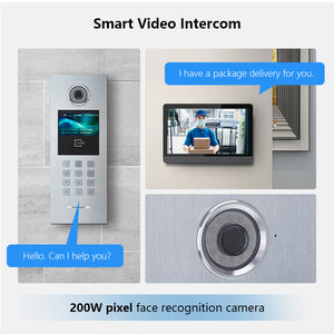 <span class=keywords><strong>Videoportero</strong></span> Inalámbrico 4G con Desbloqueo NFC Rápido y Función de Intercomunicador Claro, para Entrada Moderna y Rápida, IP de 7 Pulgadas - Product Image 3