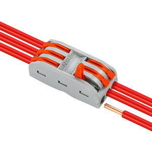 PCT Quick Connect Terminal Block 2 Position Plug In PA66 Material Electronics Electrical Use - Product Image 2
