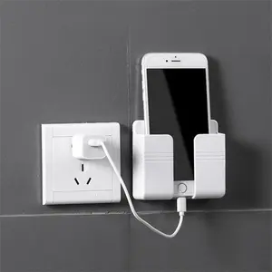 <span class=keywords><strong>Support</strong></span> mural universel portable <span class=keywords><strong>pour</strong></span> téléphone portable, idéal <span class=keywords><strong>pour</strong></span> la maison et le salon, en ABS - Product Image 1