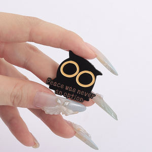 Ik Snak Naar Geweld Email Pin Grappige Antisociale Citaat Broche Beschouw Dit Als Een Bedreiging Badge Sieraden Groothandel - Product Image 4