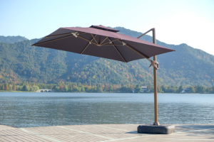 <span class=keywords><strong>Parasol</strong></span> en aluminium <span class=keywords><strong>haut</strong></span> <span class=keywords><strong>de</strong></span> <span class=keywords><strong>gamme</strong></span> personnalisé pour la plage et l'hôtel <span class=keywords><strong>Parasol</strong></span> moderne <span class=keywords><strong>de</strong></span> 3m pour le jardin et le mobilier d'extérieur pour la piscine - Product Image 4