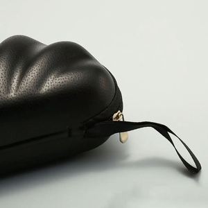 Estuche de Gafas de Sol con Forma de Concha, Bolsa de Almacenamiento de Gafas con Cierre, Estuche de Gafas de Cuero EVA de Gran Tamaño - Product Image 4